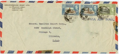 1947 trinidad tobago negozio - &,